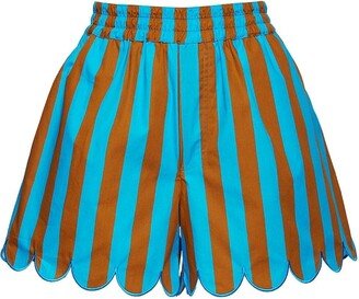 Riviera striped shorts