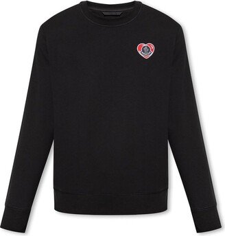 Logo Patch Crewneck Sweatshirt-AK