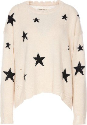 Markus Stars Destroyed Sweater