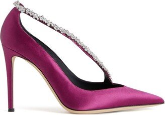 Filipa Crystal embellished pumps