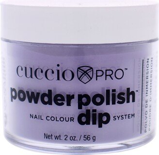 Pro Powder Polish Nail Colour Dip System - Muted Grape Purple by Cuccio Colour for Women - 1.6 oz Nail Powder