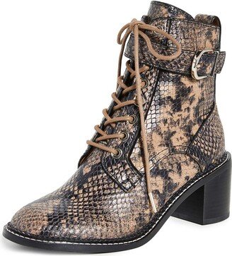 Women's Raster Lace-up Combat Boot