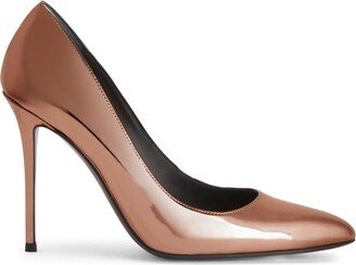 Jakye 105mm patent-leather pumps-AA