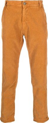 PT Torino Low-Rise Corduroy Tapered Trousers