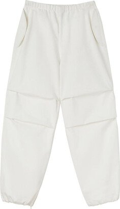 Tapered cotton trousers-AG