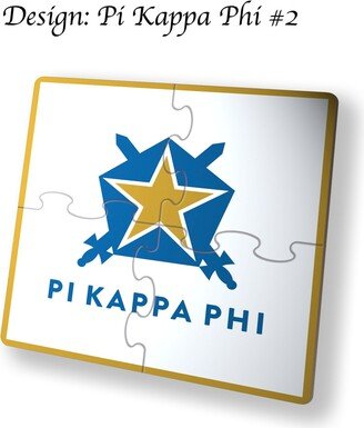 Pi Kappa Alpha Beverage Jigsaw Puzzle Coasters Square | Set Of 4