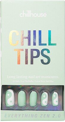 Everything Zen 2.0 Chill Tips Press-On Nails