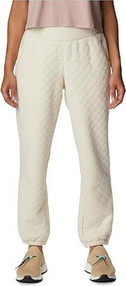 Lodge Quilted Joggers (Chalk) Women's Clothing