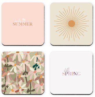 Coasters: Spring Summer Fun Coaster, Multicolor