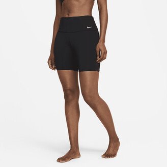 Women's Essential 6 Swim Shorts in Black