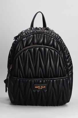Sissy 25 Backpack In Black Leather