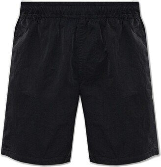 Logo Embroidered Swim Shorts-AA