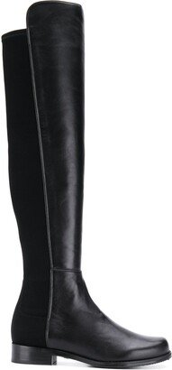 Panel Over-The-Knee Boots