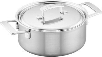 Industry 5-Ply 5.5-qt Stainless Steel Dutch Oven