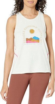 Distance Tank 2.0 (Mist/Ochre/Sunrise Scenic) Women's Clothing