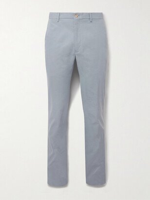 Raleigh Performance Slim-Fit Straight-Leg Twill Trousers