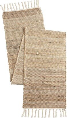 Natural Fiber Eco Friendly Jute Hand Woven Long Table Runner- Rustic Farmhouse Tabletop For Parties Dining - Inch