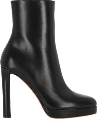 Round Toe Ankle Boots-AB