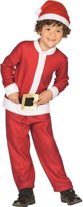 Northlight White and Red Santa Claus Boy's Christmas Costume - 6-8 Years
