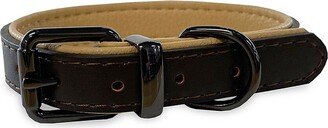 Bark by Dog Luxury Faux Leather Dog Collar