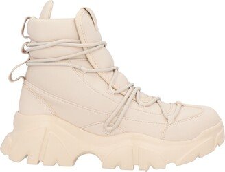 EA7 Ankle Boots Beige