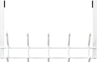 Overdoor 5-Hook Rack White