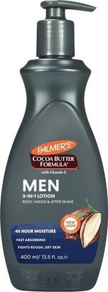 Men's Body Lotion with Pump Bottle Cocoa Butter - 13.5 fl oz