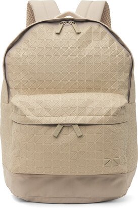 Beige One-Tone Backpack