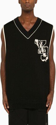 adidas Y-3 knitted waistcoat with logo