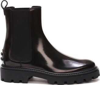 Studded Chelsea Slip-On Boots