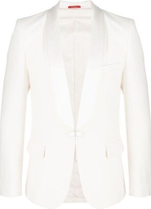 Single-Breasted Tuxedo Jacket-AA