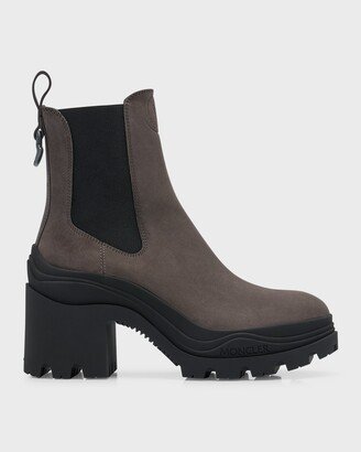 Envile Suede Lug-Sole Chelsea Boots