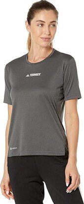 adidas Outdoor Terrex Multi Tee (Black) Women's Clothing