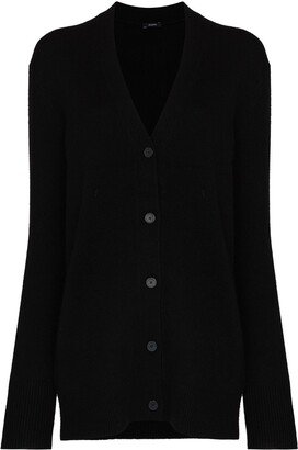 V-neck cashmere cardigan-CI