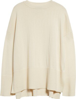 Oversize Silk & Cashmere Sweater