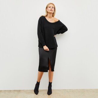 Theo Pullover - Plush Cashmere - Black