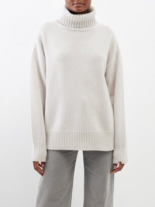 No.20 Oversize Roll-neck Cashmere Sweater