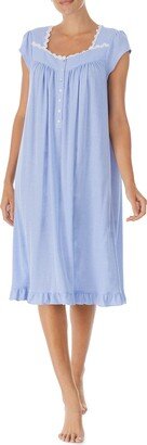 Waltz Cap Sleeve Knit Nightgown