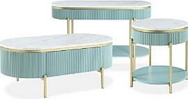 Campbell 3 Piece Coffee Table Set