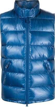 Piuma padded zip-up gilet-AA