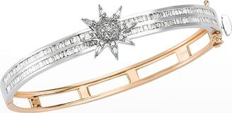 BeeGoddess Venus Star 14k Diamond Hinge Bracelet