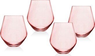 Meridian Blush Stemless - Set of 4