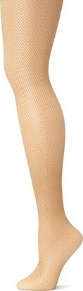 Women's Studio Basics Fishnet Tight With Seams (Caramel) Women's Active Sets