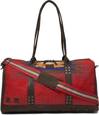 STS Ranchwear Crimson Sun Duffel (Red/Gold/Brown) Handbags