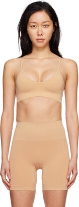 Beige Soft Smoothing Seamless Bralette