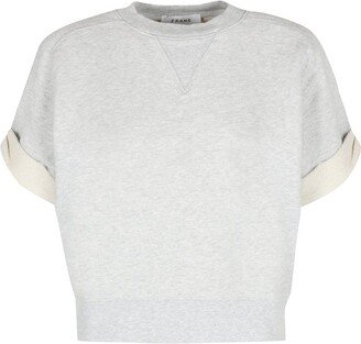 Crewneck Short-Sleeved Sweatshirt