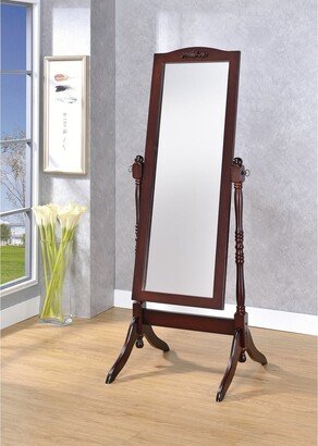 Victoria Walnut Cheval Floor Mirror - A/N