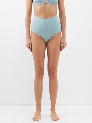 Santa Monica Reversible High-rise Bikini Briefs