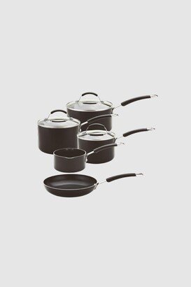 5 Piece Induction Cookware Set non Stick, Oven and Dishwasher Safe, Al