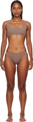 BINYA SSENSE Exclusive Taupe Matilde Bikini